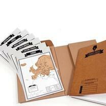 Без бренда «Скретч-карта мира стирающаяся. Карта путешествий» в Ижевске