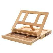 Без бренда «Коробка 10 шт.: Мольберт Две картинки этюдный ящик, настольный, хлопушка 30 см» в Ижевске