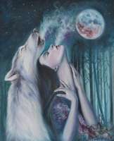 Без бренда «Девушка и волк в полнолуние» в Ижевске в интернет-магазине Без бренда «Девушка и волк в полнолуние» в Ижевске