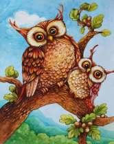 Без бренда «Совёнок с совой на ветке» в Ижевске