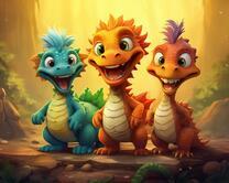 Без бренда «Милые и веселые дракончики» в Ижевске в интернет-магазине  Без бренда «Милые и веселые дракончики» в Ижевске