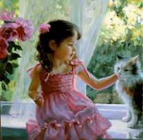 Без бренда «Девочка с кошкой на подоконнике» в Ижевске