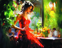 Без бренда «Милая девушка с бокалом шампанского» в Ижевске в интернет-магазине  Без бренда «Милая девушка с бокалом шампанского» в Ижевске