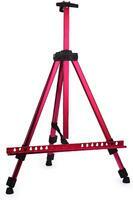 Без бренда «Коробка 25 шт.: Металлический мольберт тренога в чехле, телескопический, красный» в Ижевске