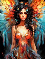 Без бренда «Девушка в ярком костюме в стиле фэнтези» в Ижевске в интернет-магазине Без бренда «Девушка в ярком костюме в стиле фэнтези» в Ижевске