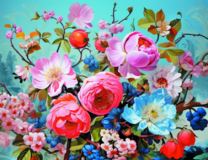 Без бренда «Пионы и другие цветы» в Ижевске в интернет-магазине  Без бренда «Пионы и другие цветы» в Ижевске