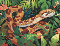 Без бренда «Маисовый полоз в зеленой листве» в Ижевске