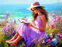 Без бренда «Девочка читает на берегу» в Ижевске