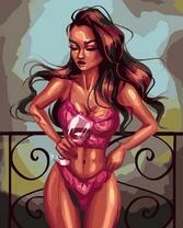 Без бренда «Девушка в нижнем белье с бокалом вина» в Ижевске в интернет-магазине  Без бренда «Девушка в нижнем белье с бокалом вина» в Ижевске